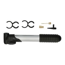 Dunlop Mini Bomba de Aire para Bicicleta con Soporte, Aluminio, 40x40x200mm, 3 Válvulas Incluidas Precio: 5.50000055. SKU: B1BRCWR3F6