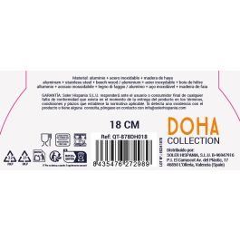 Inde Sartén 18 cm Aluminio Forjado Full Doha Quttin (6 Unidades)