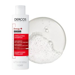 Vichy DERCOS TECHNIQUE ENERGY+ Champú Anticaída Estimulante Cuero Cabelludo Sano y Detoxificado 200 ml