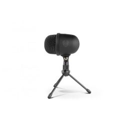Krom Kimu Pro Negro Micrófono para PC con Sonido de Estudio, Fácil de Transportar, NXKROMKIMUPRO