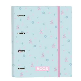 Carpeta de anillas Moos Garden 27 x 32 x 3.5 cm Turquesa Precio: 7.49999987. SKU: B1EBR3DCRQ
