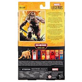 HASBRO Figura Ka-Zar Marvel Legends Series 15cm Articulada con 6 Accesorios Coleccionable