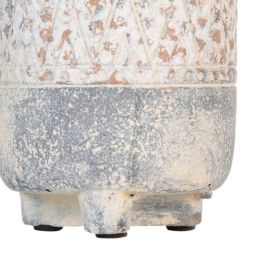 Macetero Cemento Decoración 10,50 X 10,50 X 12 cm