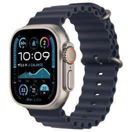 Apple Watch Ultra 2 GPS + Cellular 49mm Titanio Natural con Correa Océano Azul - Smartwatch con OLED, 64GB, Resistencia IP6X, 100m, MIL-STD-810H Precio: 994.49999946. SKU: B1BYXG9PRA