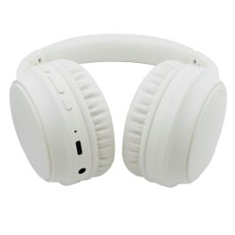 Auriculares Bluetooth CoolBox COO-AUB-40WH Beige