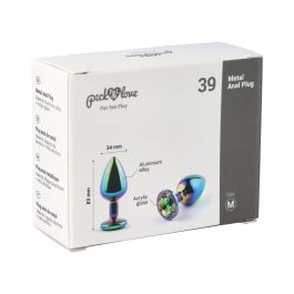 Plug Anal Pick&Love Nº 39 Multicolor (8,3 cm)