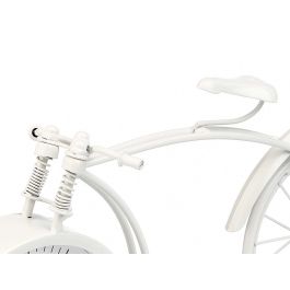 Reloj Forja Bicicleta Blanco 20Cm Giftdecor (4 Unidades) Reloj Forja Bicicleta Blanco 20Cm Giftdecor (4 Unidades)