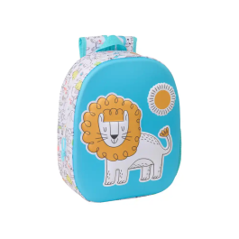 Mochila Infantil Safta Azul Blanco 27 x 33 x 10 cm 3D Precio: 9.9499994. SKU: B1GD2ZF24B