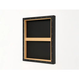 Liderpapel Bastidor negro 6F Lienzo Grapado Algodón 100% 33x41 cm 320g/m² Certificado FSC