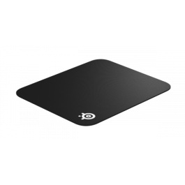 SteelSeries QCK Alfombrilla de ratón para juegos Negro - Tela tejida, Base antiderrapante, 320x270 mm, Art. 63836