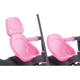 Molto Urban Trike Triciclo Rosa con Palo, Cinturón, Bolsa y Rueda de Goma 98 cm