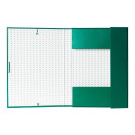 Carpeta Proyectos Liderpapel Folio Lomo 30 mm Carton Forrado Verde