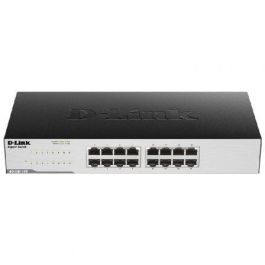 D-Link GO-SW-16G Conmutador de Red Gigabit 16 Puertos RJ-45 10/100/1000, Plug & Play, Silencioso con EEE Precio: 73.89000036. SKU: S55100835