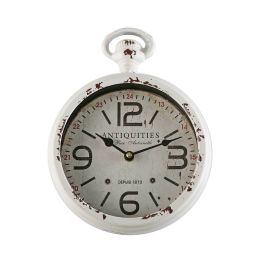 Reloj de Pared Versa Antiques Blanco Acero Vintage 4,5 x 28 x 22 cm Precio: 18.49999976. SKU: B1DN6WZ4H9