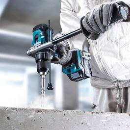 Makita HP001GD201 Taladro Percutor Inalámbrico 40V Sin Escobillas - 2600 RPM, 140 Nm, para Perforar y Atornillar