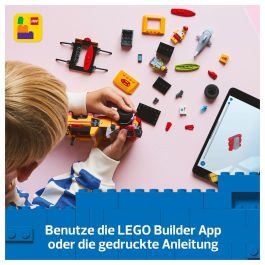 Lego City 60453 Vehículo de Rescate en la Playa Juguete para Niños de 6 Años con Tiburón