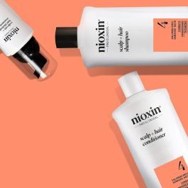Nioxin SISTEMA 4 - Kit Tratamiento Cabello Teñido Debilitamiento Avanzado Champú Acondicionador 3 u