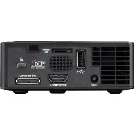 Optoma ML750E Proyector DLP LED 700-Lumen WXGA (1280x800) HDMI VGA microSD USB Black