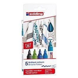 Marcador Textil Edding 4500 Caja De 5 (Col. Frios) Precio: 10.50000006. SKU: B1CVVLDYPC