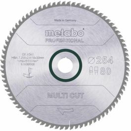 Metabo MET4007430229540 Hoja de Sierra Circular Profesional Multi Cut HW/CT 254x30mm 80 Dientes 5° Precio: 102.50000024. SKU: B19NCRLQPF