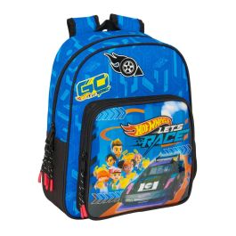 Mochila Escolar Hot Wheels Let's race Azul Negro 27 x 33 x 10 cm Precio: 27.50000033. SKU: B1HBT5YWP7