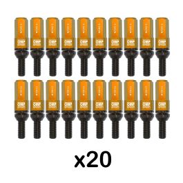 Omp Speed Juego De 20 Tornillos Con Protector De Aluminio De Colores M12x1.5 Llave De 17-19 Largo 28 mm Con Protector Naranja OMPS09981210 Omp Speed Juego De 20 Tornillos Con Protector De Aluminio De Colores M12x1.5 Llave De 17-19 Largo 28 mm Con Protector Naranja OMPS09981210
