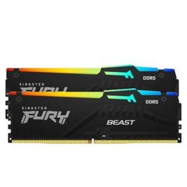 Kingston KF556C40BBAK2-16 FURY Beast 16GB (2x8GB) DDR5 5600MHz CL40 DIMM Memoria RAM Precio: 390.50000033. SKU: B19PNWCXAX