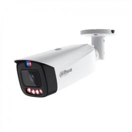 Dahua (DH-IPC-HFW3449T1P-AS-PV-0280B-PRO) Cámara IP WizSense Bullet WizColor 4MP, IA, MicroSD 256GB, TIOC PRO, IP67