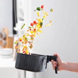 Freidora de Aire InnovaGoods Fryinn Pro 5500 Negro 1700 W 5,5 L Acero Inoxidable Freidora de Aire InnovaGoods Fryinn Pro 5500 Negro 1700 W 5,5 L Acero Inoxidable