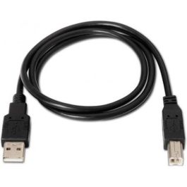 Aisens Cable USB 2.0 para Impresora Tipo A-Macho a B-Macho Negro 1.0M Aisens Cable USB 2.0 para Impresora Tipo A-Macho a B-Macho Negro 1.0M