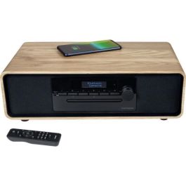 Microsistema Bluetooth - THOMSON - Madera/Negro - Radio FM/DAB+/CD/MP3/USB/Inducción, 75W, Pantalla LCD, Mando a distancia, Fuente de alimentación. 230V Precio: 160.49999988. SKU: B17WBVBYA2