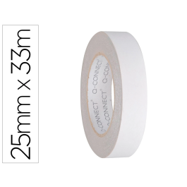 Q-connect Cinta Adhesiva Doble Cara 33 mt x 25 mm para Fijaciones, Papel, Cartulina y Fotos Precio: 18.8899997. SKU: B1HSCVPVZQ