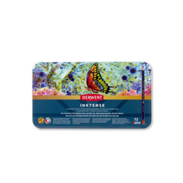 Derwent Lápices de Acuarela Inktense Caja Metálica 72 Unidades Colores Surtidos