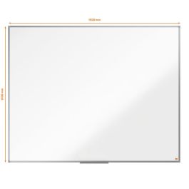 Pizarra magnética Nobo Essence Blanco Acero 150 x 120 cm