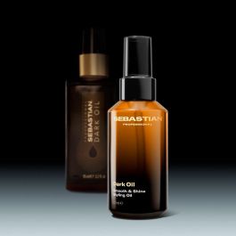 Sebastian Professionals Dark Oil Aceite Ligero de Styling Profesional 95 ml para Cabello Suave, Brillante y Sin Frizz