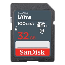 Sandisk Tarjeta de Memoria Secure Digital SDHC Ultra 32GB UHS-I U1 Clase 10 90MB/s Resistente a Golpes y Agua Precio: 11.79000042. SKU: B136Z746JR