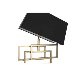 Lampara Sobremesa Item Home DKD Home Decor Dorado Negro 44 x 71 x 28 cm