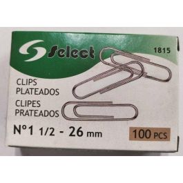 Clip Select Nº1,5 (26 Mm.) Plateado Caja De 100 (Set de 10) Precio: 4.5617. SKU: B1GXP5ZFPS