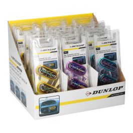 Dunlop Ambientador para rejilla de climatizador de coche - Colores surtidos amarillo/lila/azul