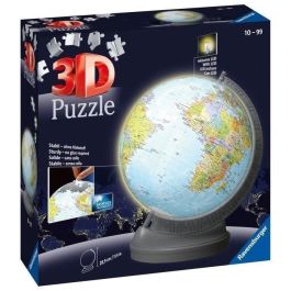 Puzzle educativo de bolas 3D - Globo terráqueo luminoso - A partir de 10 años - 540 piezas - Ravensburger Puzzle educativo de bolas 3D - Globo terráqueo luminoso - A partir de 10 años - 540 piezas - Ravensburger