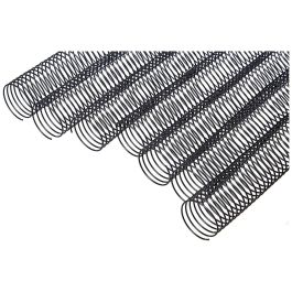 Fellowes Espiral Metálica Paso 5:1 32 mm A4 Negro Pack 50 Unidades