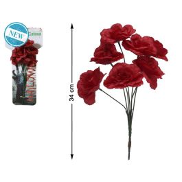 Ramo De Flores 34 cm Rojo Precio: 1.5900005. SKU: B1FEK2G74X