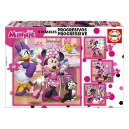 Educa Puzzles Progresivos de Minnie Mouse Happy Helpers con 12, 16, 20 y 25 Piezas para Niños y Niñas de 3 a 5 Años Educa Puzzles Progresivos de Minnie Mouse Happy Helpers con 12, 16, 20 y 25 Piezas para Niños y Niñas de 3 a 5 Años Precio: 8.39256. SKU: S2403653