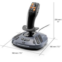 Thrustmaster THR3362932916147 SimTask FarmStick Joystick - Periférico para simuladores de agricultura y maquinaria pesada - Negro