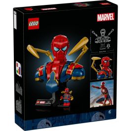 LEGO 76326 Busto de Iron Spider-Man Marvel: Set de Construcción para Coleccionistas Adultos