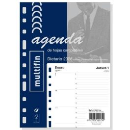 Finocam Recambio Anual Agenda 11 Anillas Multifin 3002-155x215 mm 1 Día Página 2026 Precio: 11.88999966. SKU: B159GRQDYF