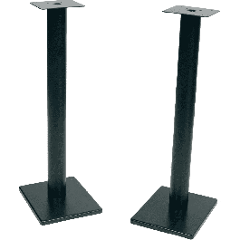 RTX Soportes de Monitor/Altavoces de Acero, Fijos, Color Negro
