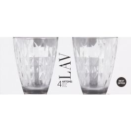 Set de 4 vasos Artem 340 cc - Lav (12 Cajas) Set de 4 vasos Artem 340 cc - Lav (12 Cajas)