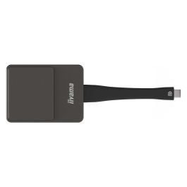 Iiyama WP D002C Dongle Presentación USB-C, 4K Ultra HD 60pps, Conexión Wi-Fi, Compatible con Windows y Mac, App EShare, Color Negro/Plata
