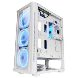 Mars Gaming MC-NEO E-ATX Torre Gaming XXL, 4 Ventiladores ARGB, Sistema CPU Freezer, Cristal Templado, para Placas E-ATX